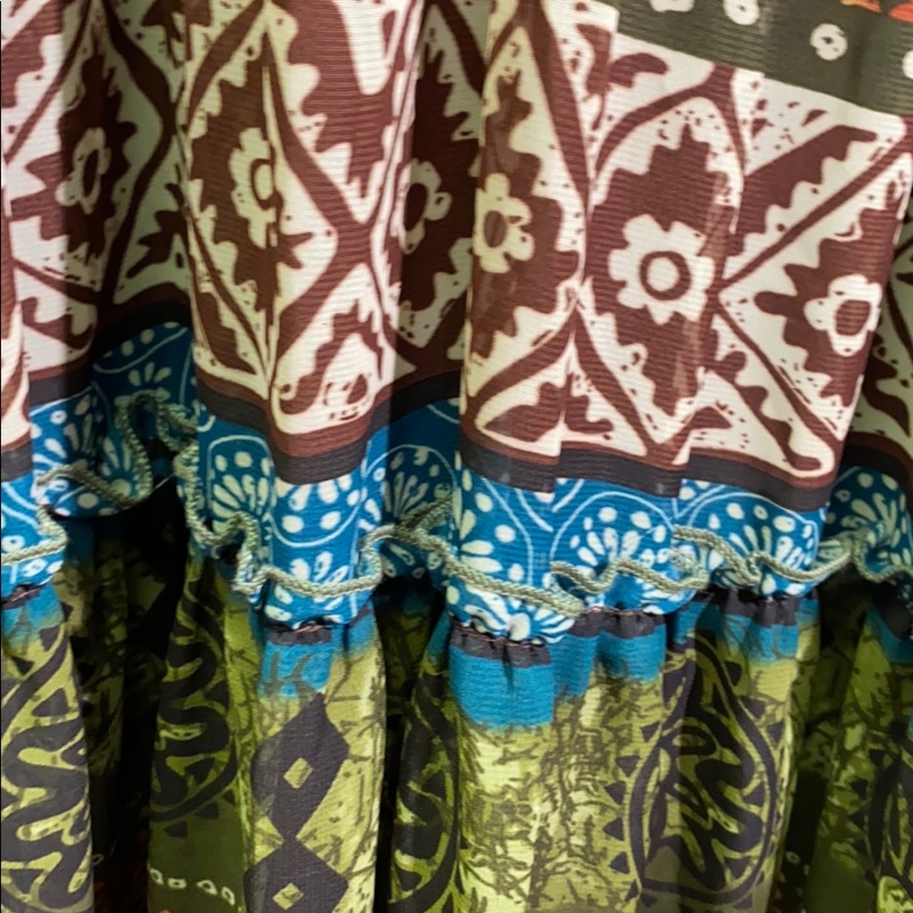 Roz & Ali Boho Dress Size 10 - Picture 3 of 7